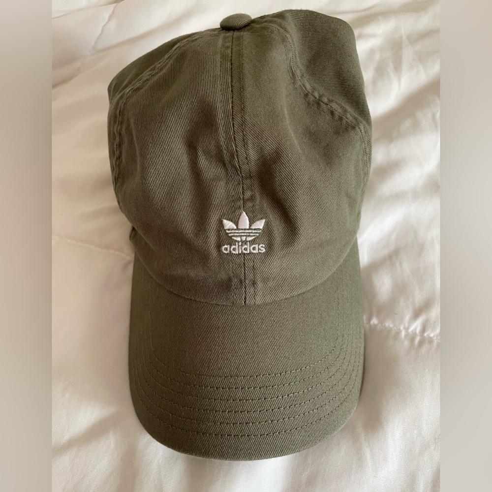 Adidas Olive Green Dad Cap